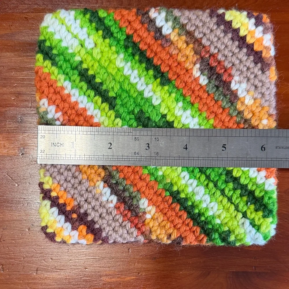 Handmade Crocheted Trivets or Potholders - Vintage 70’s Vibe